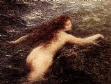 Henri Fantin-Latour Naiade painting